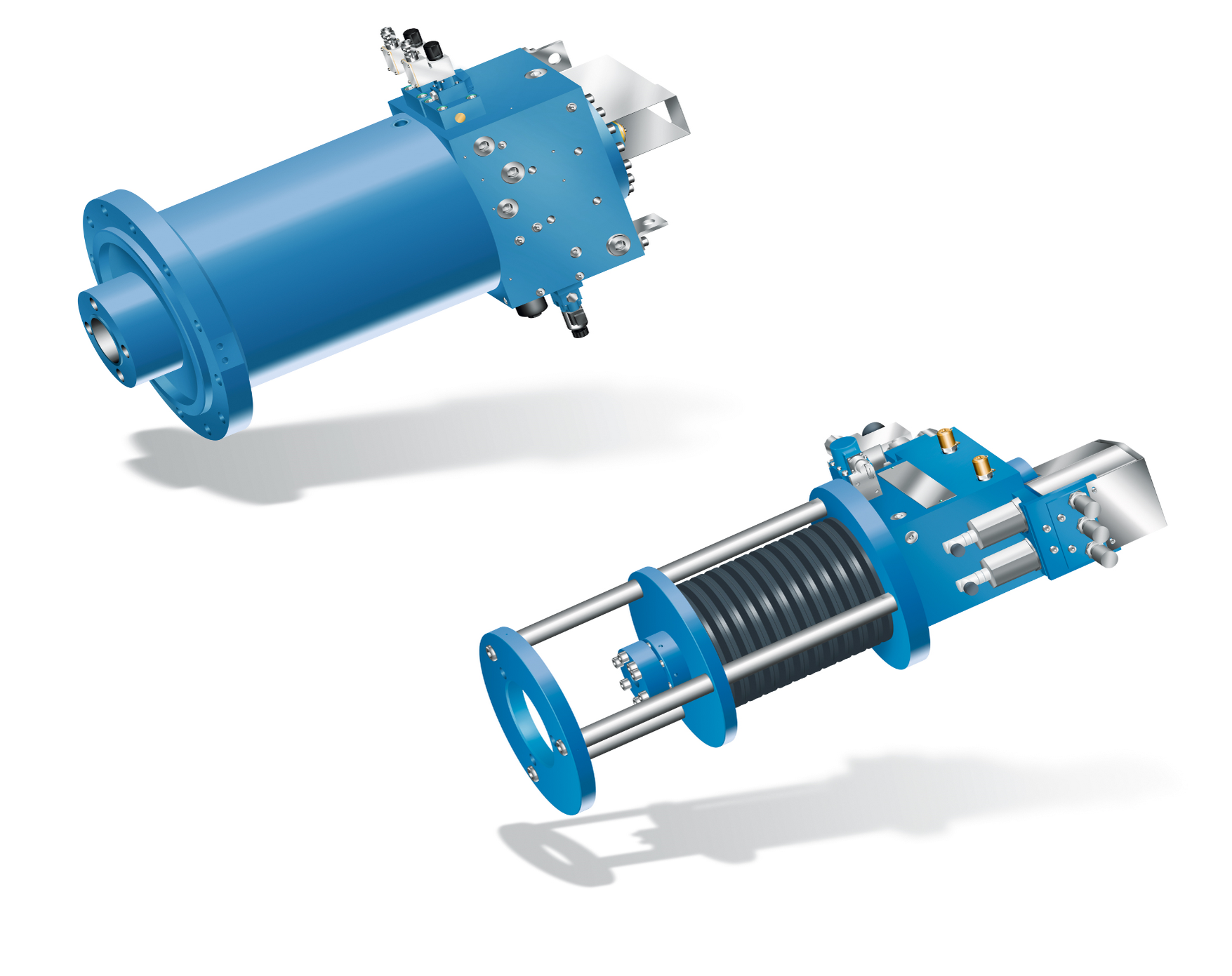 Darstellung Energiezylinder der Applikationszylinder von Bosch Rexroth des Händlers VOORTMANN