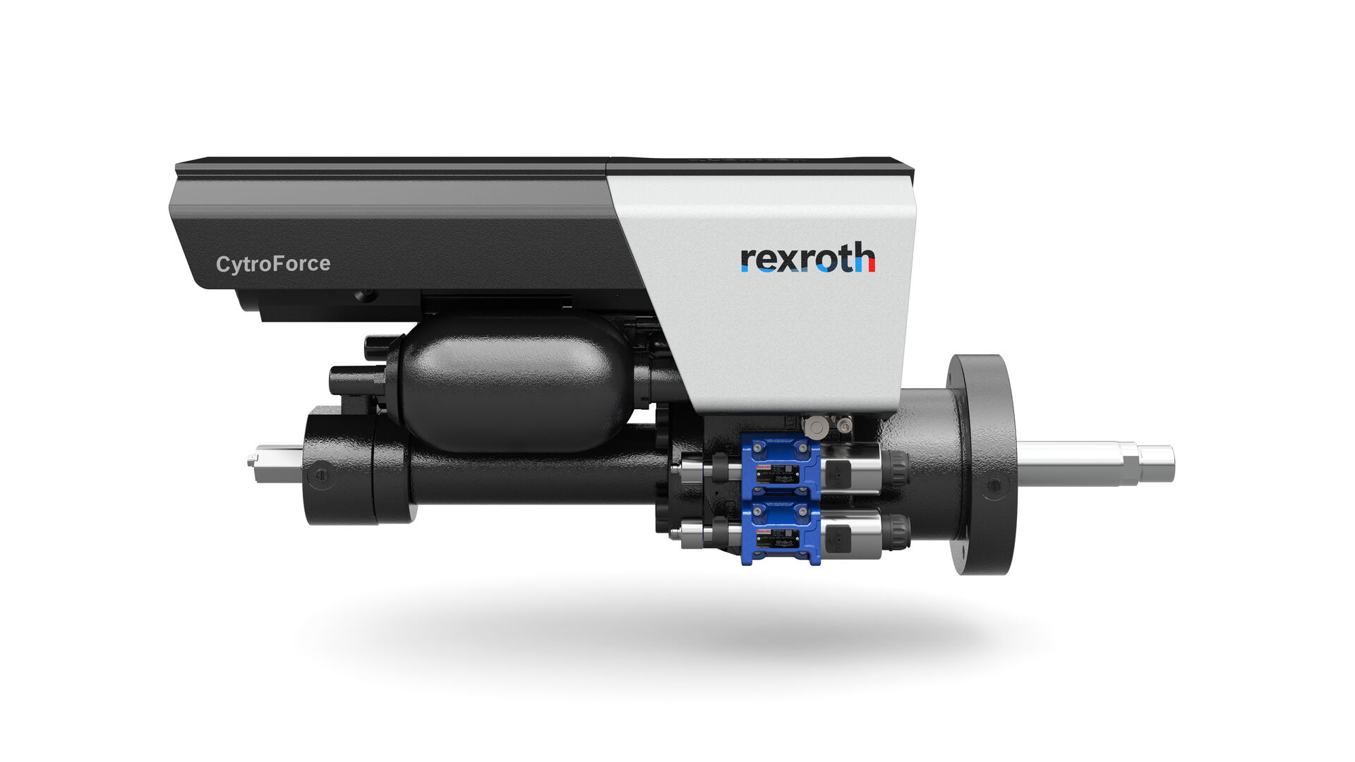 Darstellung der autarken Achse CytroForce von Bosch Rexroth des Händlers VOORTMANN